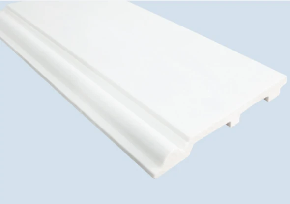 Modern Minimalist Beyaz PS Süpürgelik