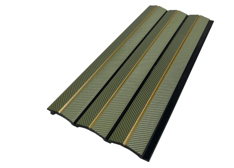 Olive Gold Groove PS Dekor Duvar Paneli
